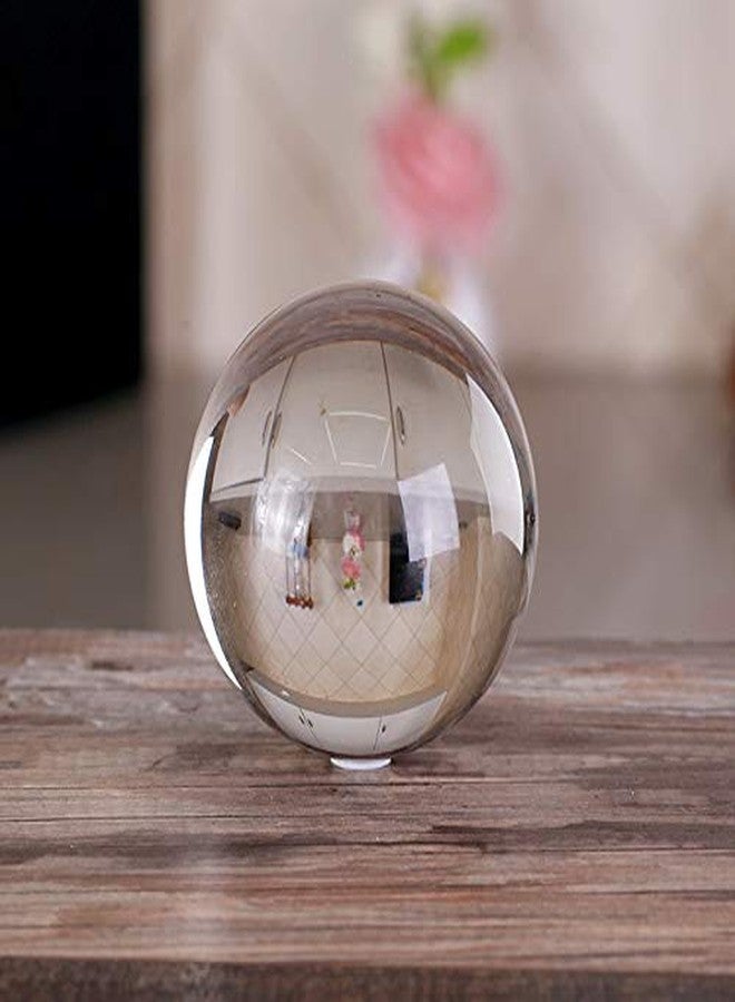 DSJUGGLING 80mm Clear Acrylic Contact Juggling Balls for Beginners & Single Ball Tricks - 3.14" Transparent - Image 2